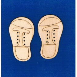 Buty h- 10cm , sznurowadła , tablica manipulacyjna , komplet 2szt.